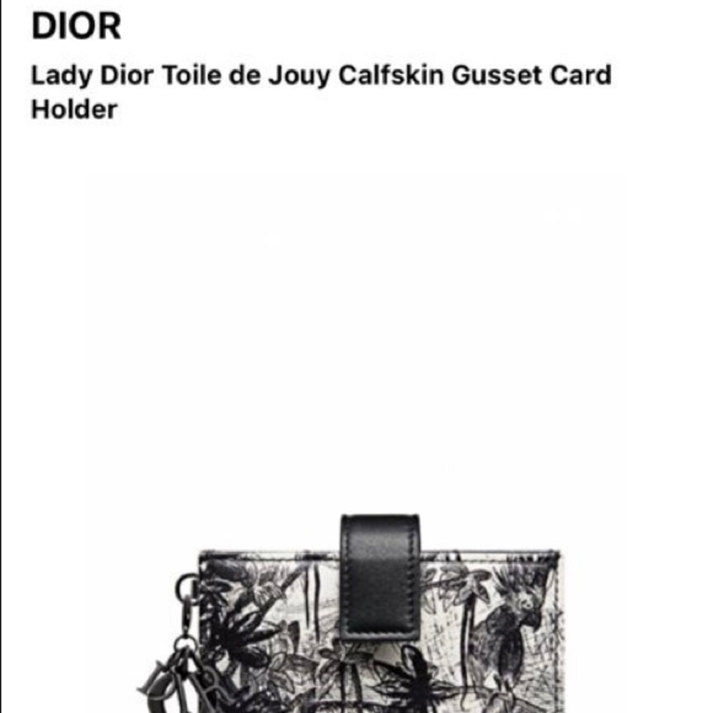 SOLD OUT Dior card Wallet brand new